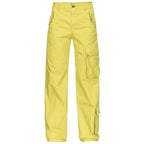 PINKO Green Cotton Women Cargo Pant