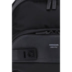 Ferragamo Black Nylon Backpack