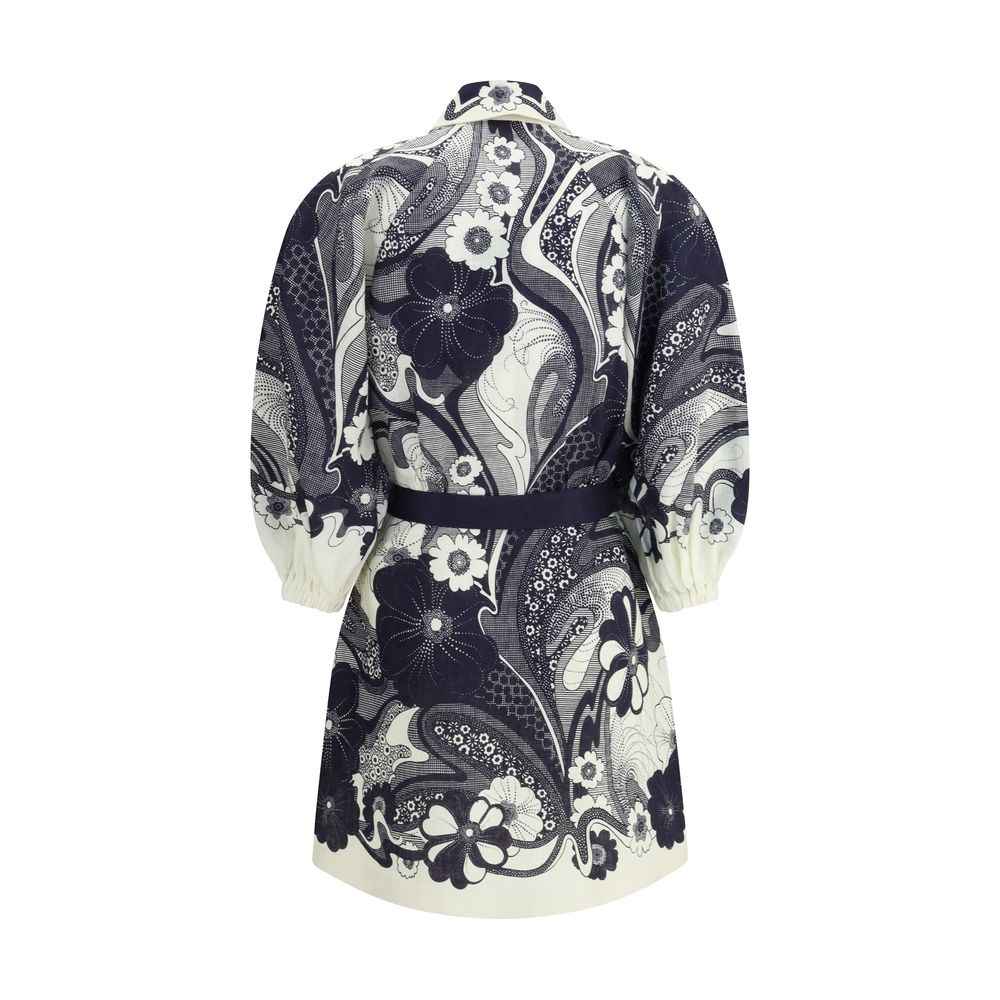 Alemais Multicolor Linen Casual Dress