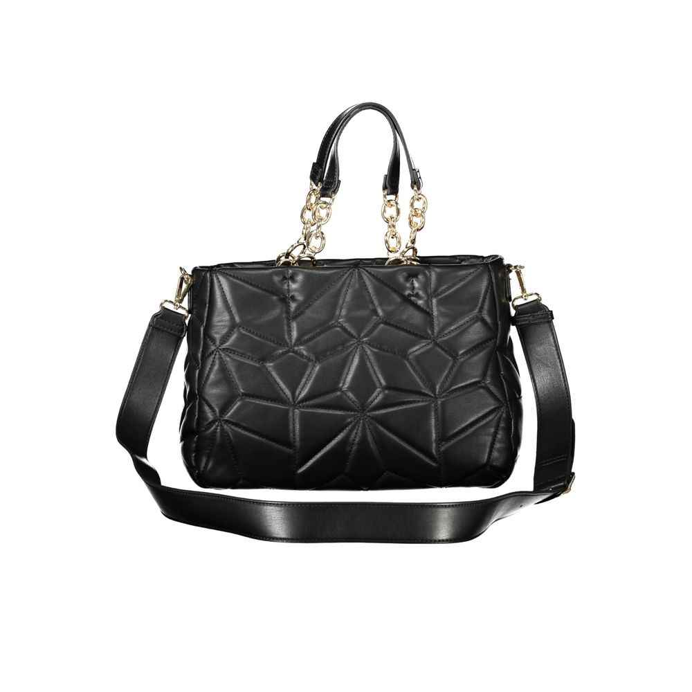 Mario Valentino Black Polyethylene Women Handbag