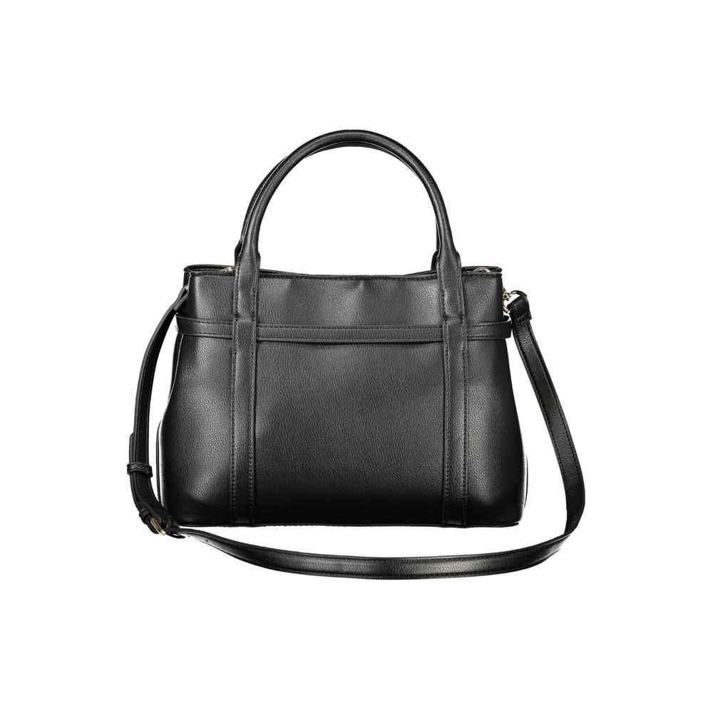 Mario Valentino Black Polyethylene Women Handbag