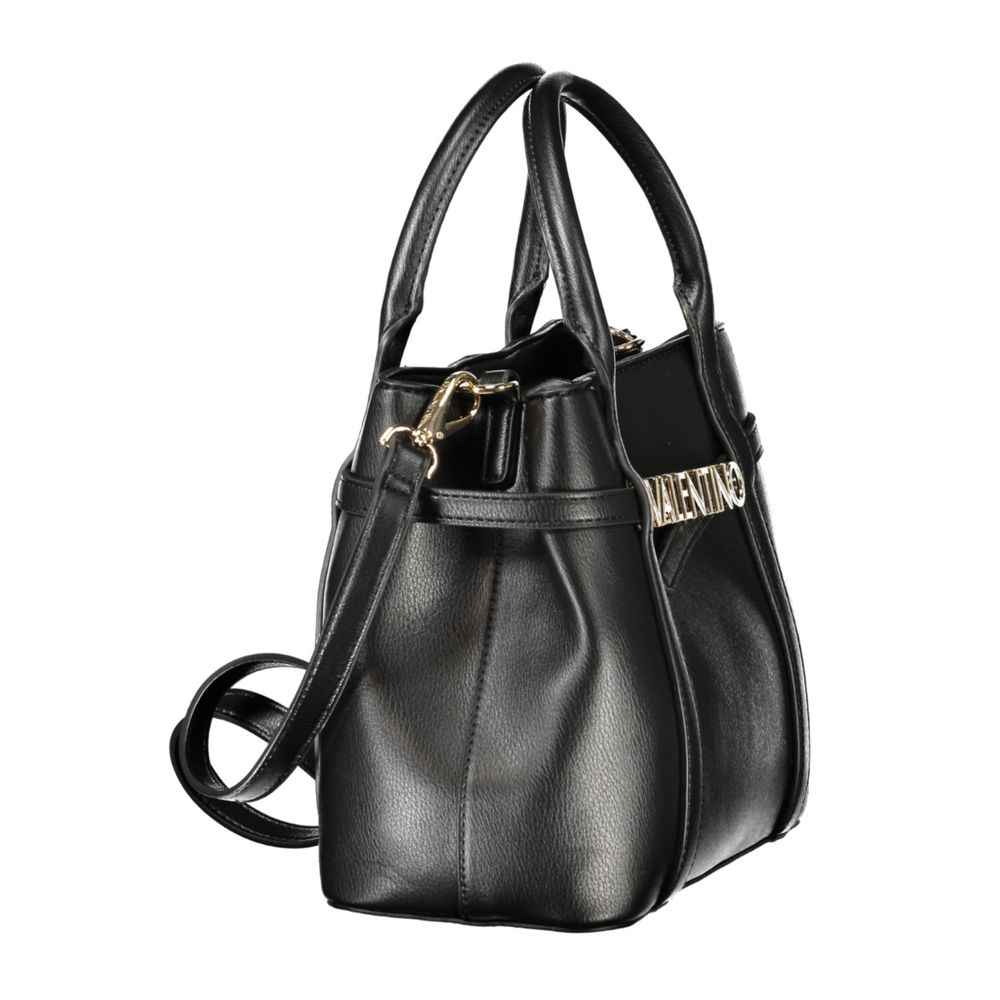 Mario Valentino Black Polyethylene Women Handbag