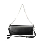 Mario Valentino Black Polyethylene Women Handbag