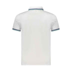 Guess Jeans White Cotton Men Polo Shirt