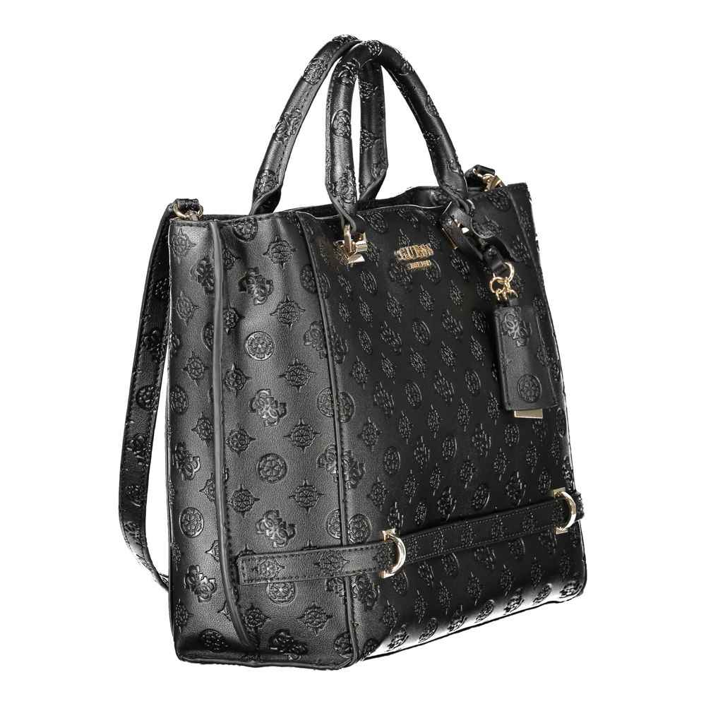 Guess Jeans Black Polyethylene Women Handbag