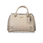 Guess Jeans Beige Polyethylene Women Handbag