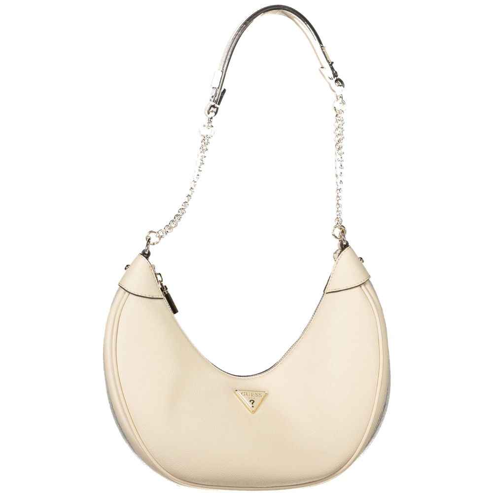 Guess Jeans Beige Polyethylene Women Handbag