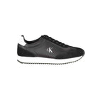 Calvin Klein Black Leather Women Sneaker