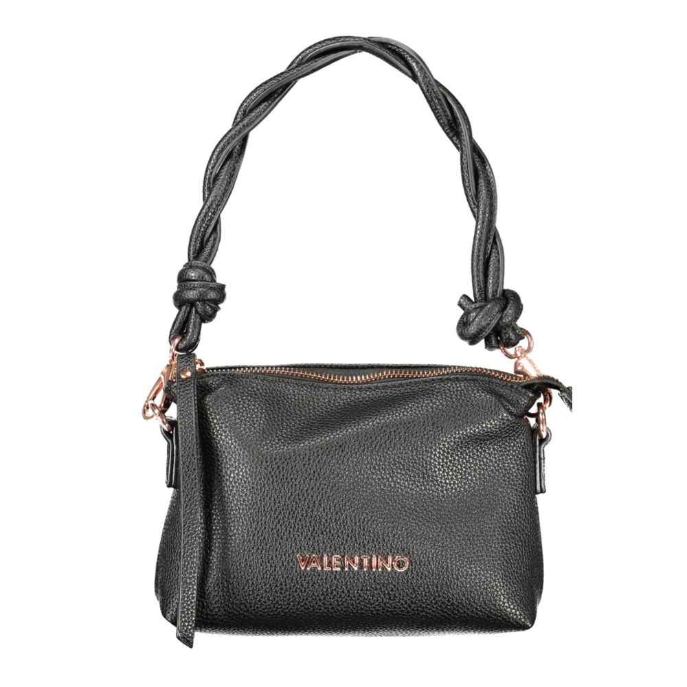 Mario Valentino Black Polyethylene Women Handbag