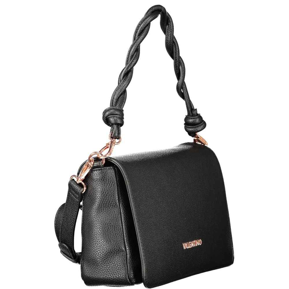 Mario Valentino Black Polyethylene Women Handbag