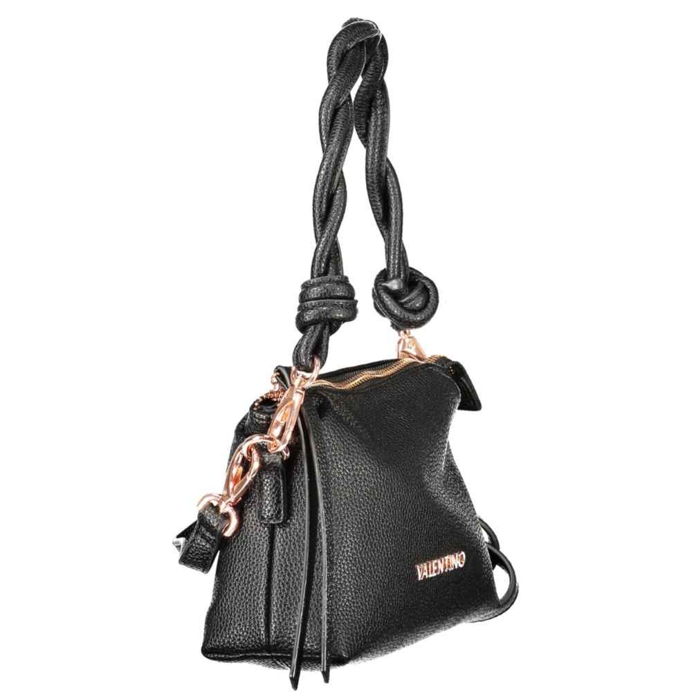 Mario Valentino Black Polyethylene Women Handbag