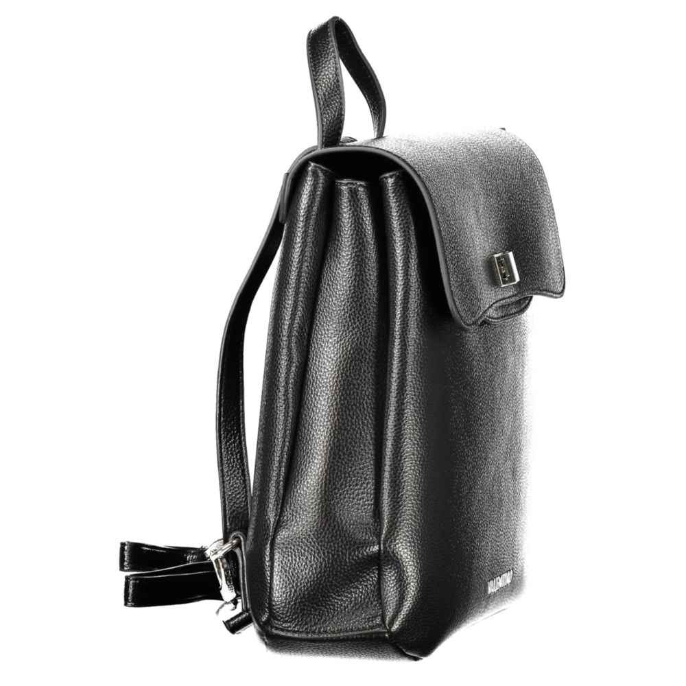 Mario Valentino Black Polyethylene Women Backpack