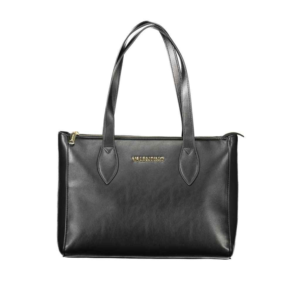 Mario Valentino Black Polyethylene Women Handbag