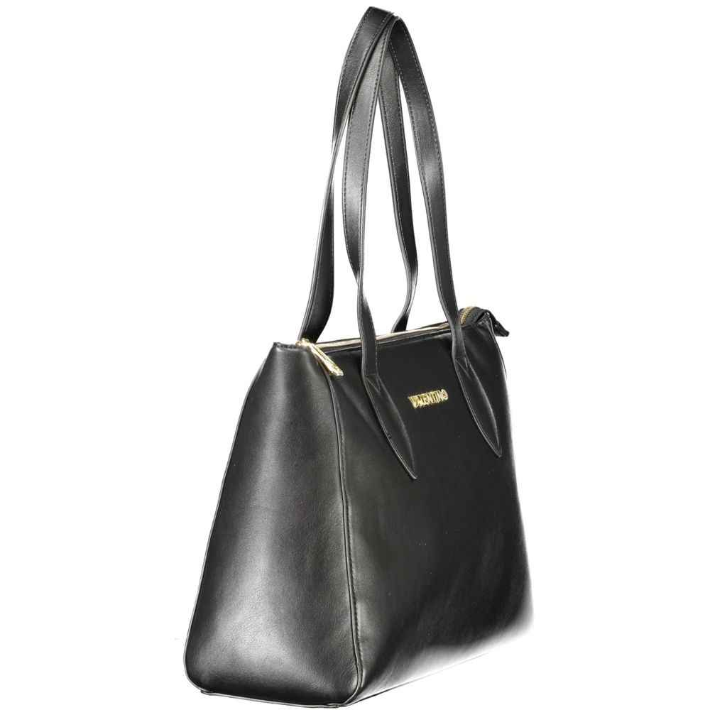 Mario Valentino Black Polyethylene Women Handbag