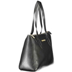Mario Valentino Black Polyethylene Women Handbag
