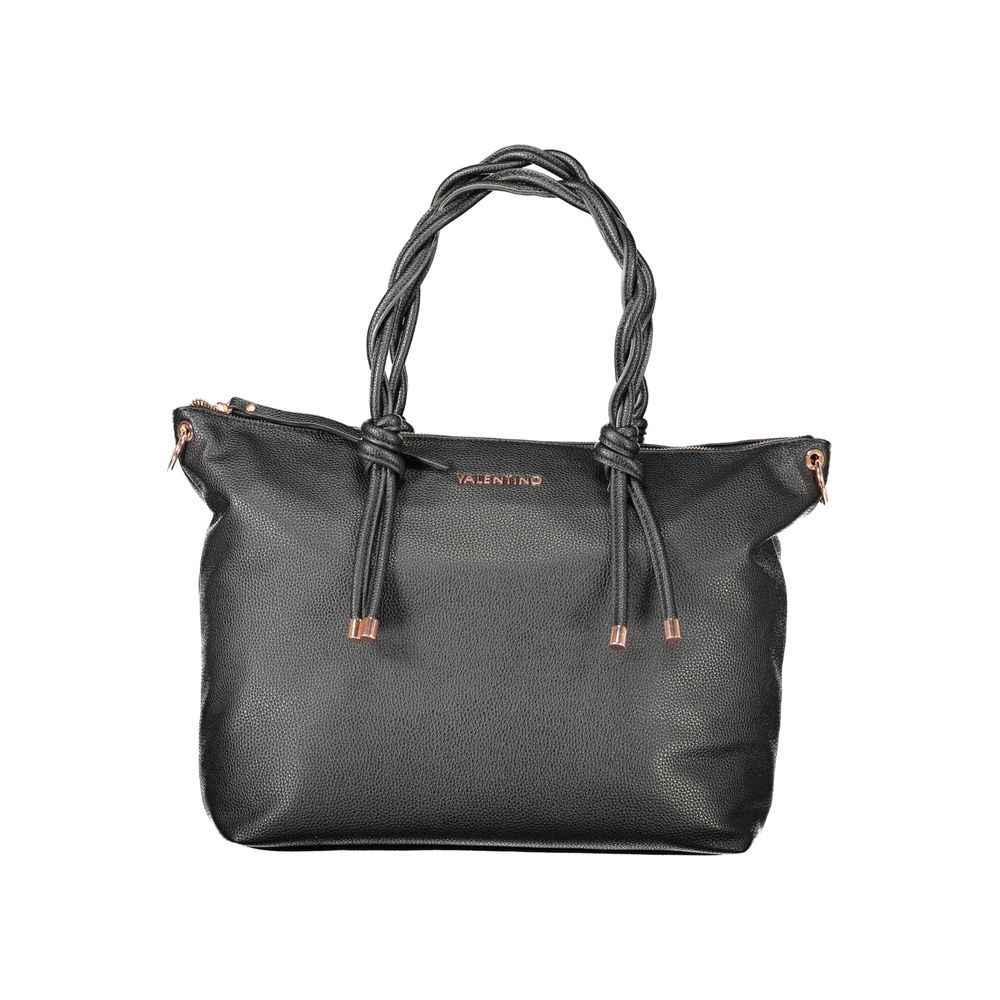 Mario Valentino Black Polyethylene Women Handbag