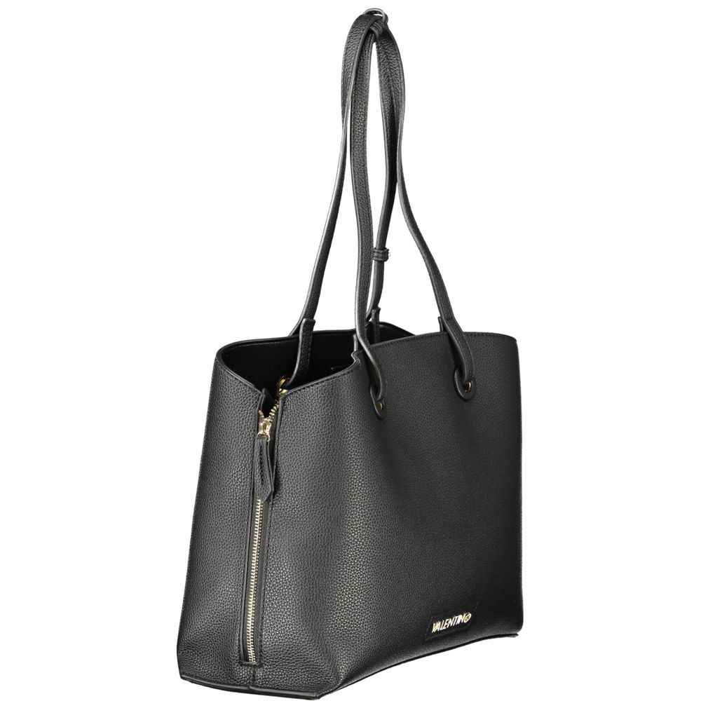 Mario Valentino Black Polyethylene Women Handbag