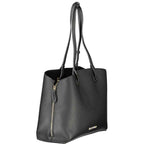 Mario Valentino Black Polyethylene Women Handbag