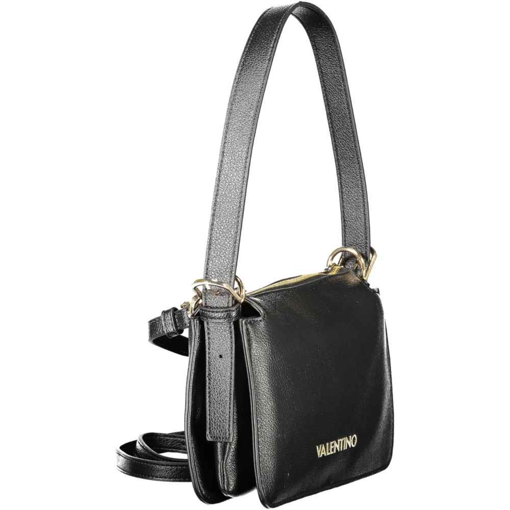 Mario Valentino Black Polyethylene Women Handbag