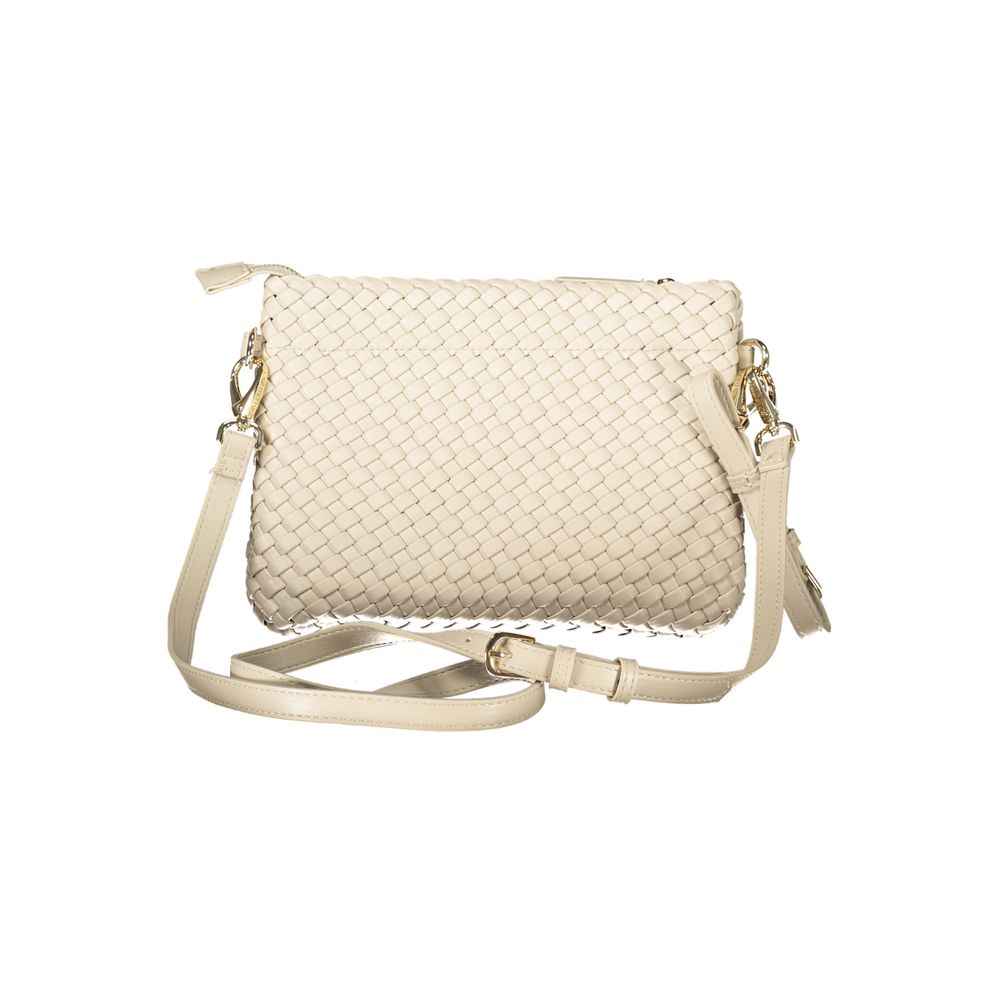 Mario Valentino Beige Polyethylene Women Handbag