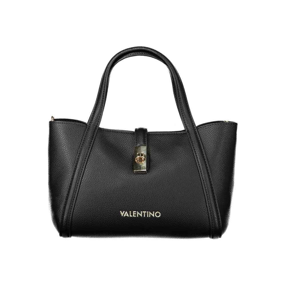 Mario Valentino Black Polyethylene Women Handbag