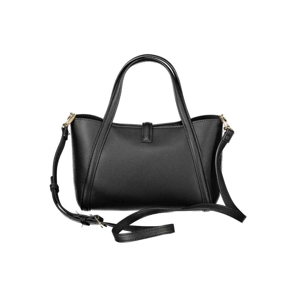 Mario Valentino Black Polyethylene Women Handbag