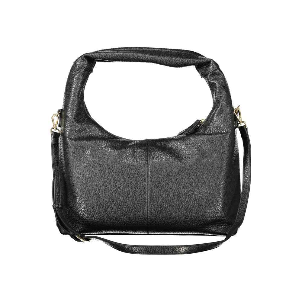 Mario Valentino Black Polyethylene Women Handbag
