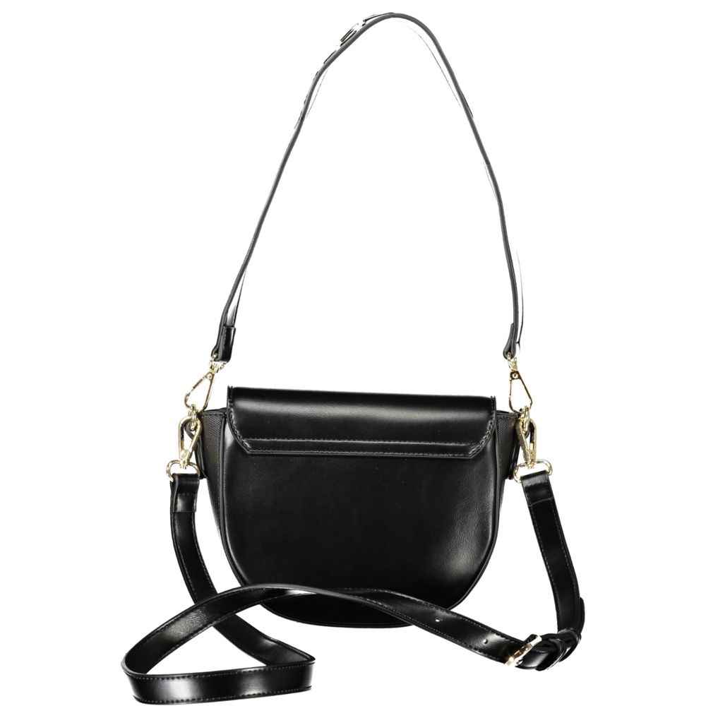 Mario Valentino Black Polyethylene Women Handbag