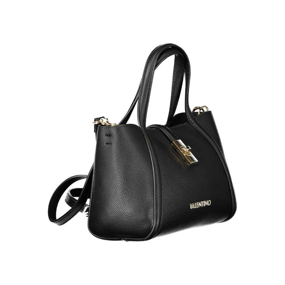Mario Valentino Black Polyethylene Women Handbag