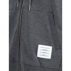 Thom Browne Gray Cotton Sweatshirt