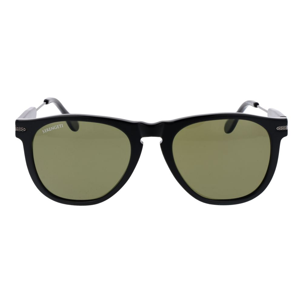 Serengeti Black Plastic Sunglasses