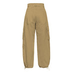 PINKO Beige Cotton Women Cargo Pant