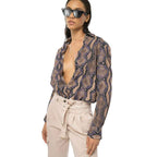 PINKO Multicolor Viscose Shirt