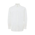 Gucci White Cotton Dress Shirt