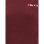 PINKO Bordeaux Wool Sweatshirt