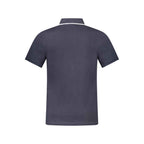 Hugo Boss Blue Cotton Polo Shirt