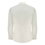 Hugo Boss White Cotton Men Shirt