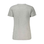 Guess Jeans Gray Cotton Women T-Shirt