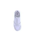 Moschino White Rubber Low Top Sneakers