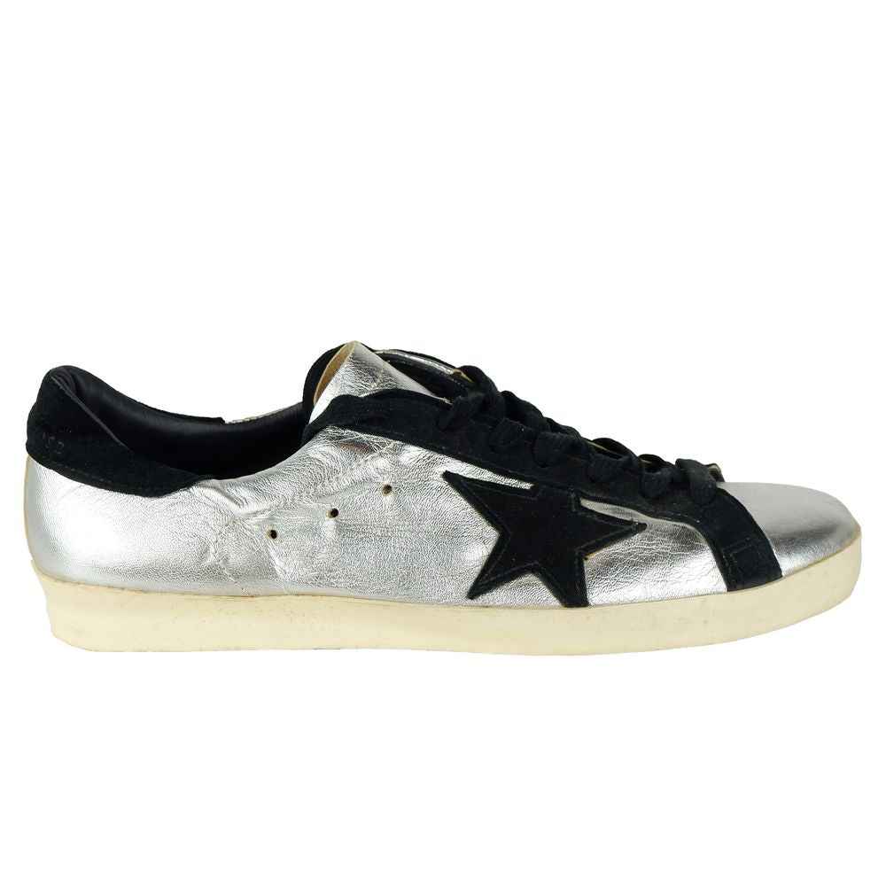 Golden Goose Gray Calfskin Sneaker