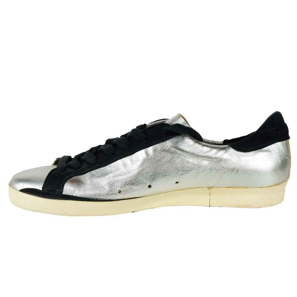 Golden Goose Gray Calfskin Sneaker