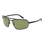 Serengeti Black Plastic Sunglasses