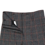 Alberta Ferretti Cotton And Wool Trousers