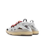 Lanvin White Calfskin Platform Sneakers