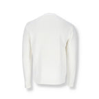 Balmain White Cotton Sweatshirt