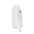 Balmain White Cotton Sweatshirt