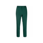BLANCA VITA Green Elastane Cropped Pants