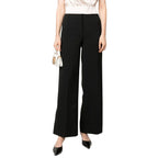 BLANCA VITA Black Elastane Pants