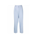BLANCA VITA Blue Elastane Dress Pants