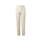 Celine White Wool Flared Pants